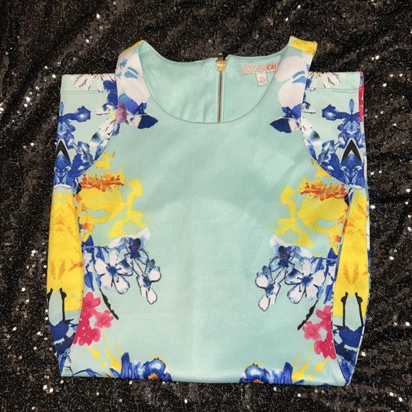 Floral print sleeveless GB dress in size XS - Picture 10 of 10